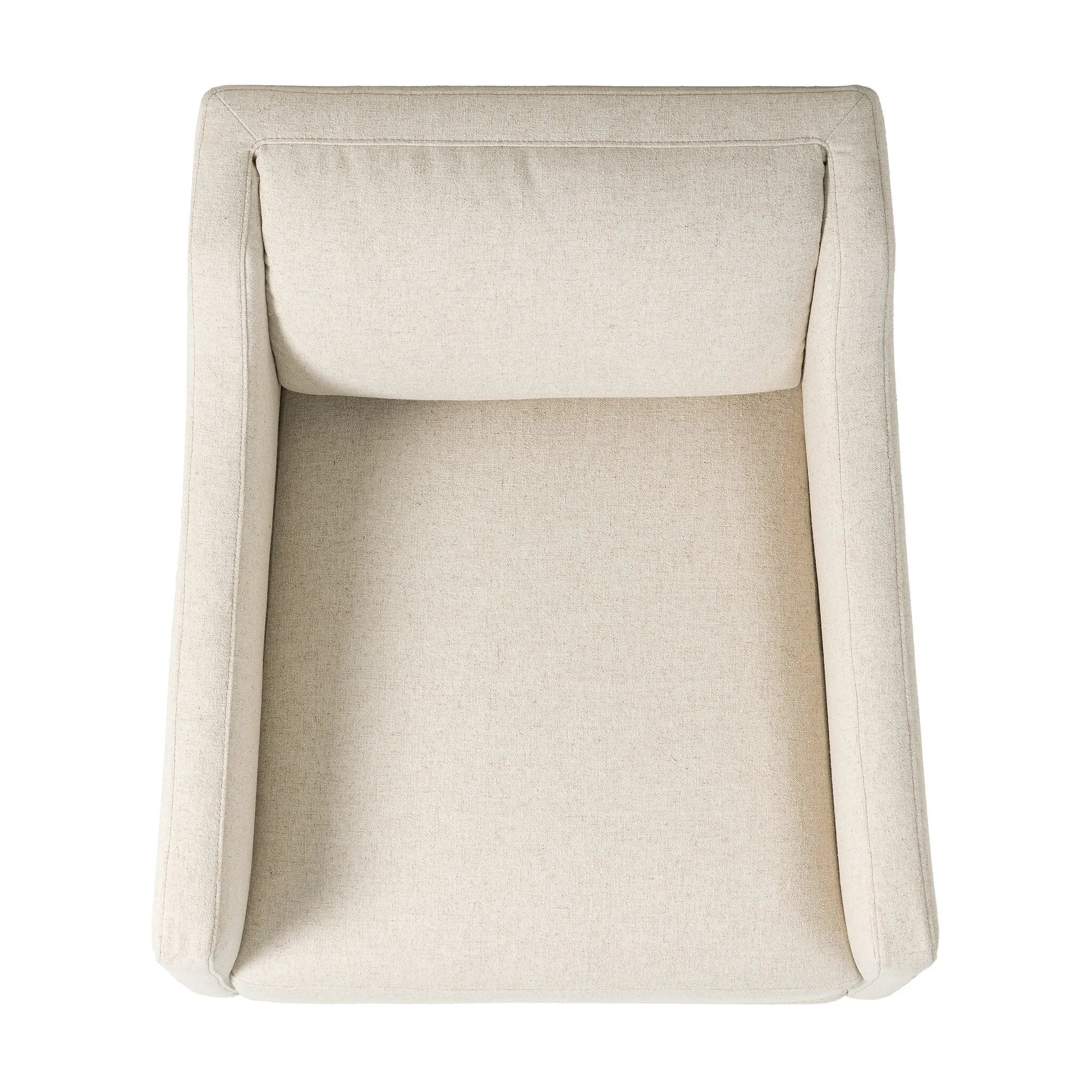 Streamlined proportions meet a reimagined traditional silhouette. Inset with a smooth swivel base, the chair features refined, sleek dimensions and a tiered, upholstered seat deck for a tailored look.As enthusiasts of organic modern design at Amethyst, we love the warm modern inspired Gianna Swivel Chair - Antwerp Natural. Amethyst Home provides interior design, new home construction design consulting, vintage area rugs, and lighting in the Calabasas metro area.
