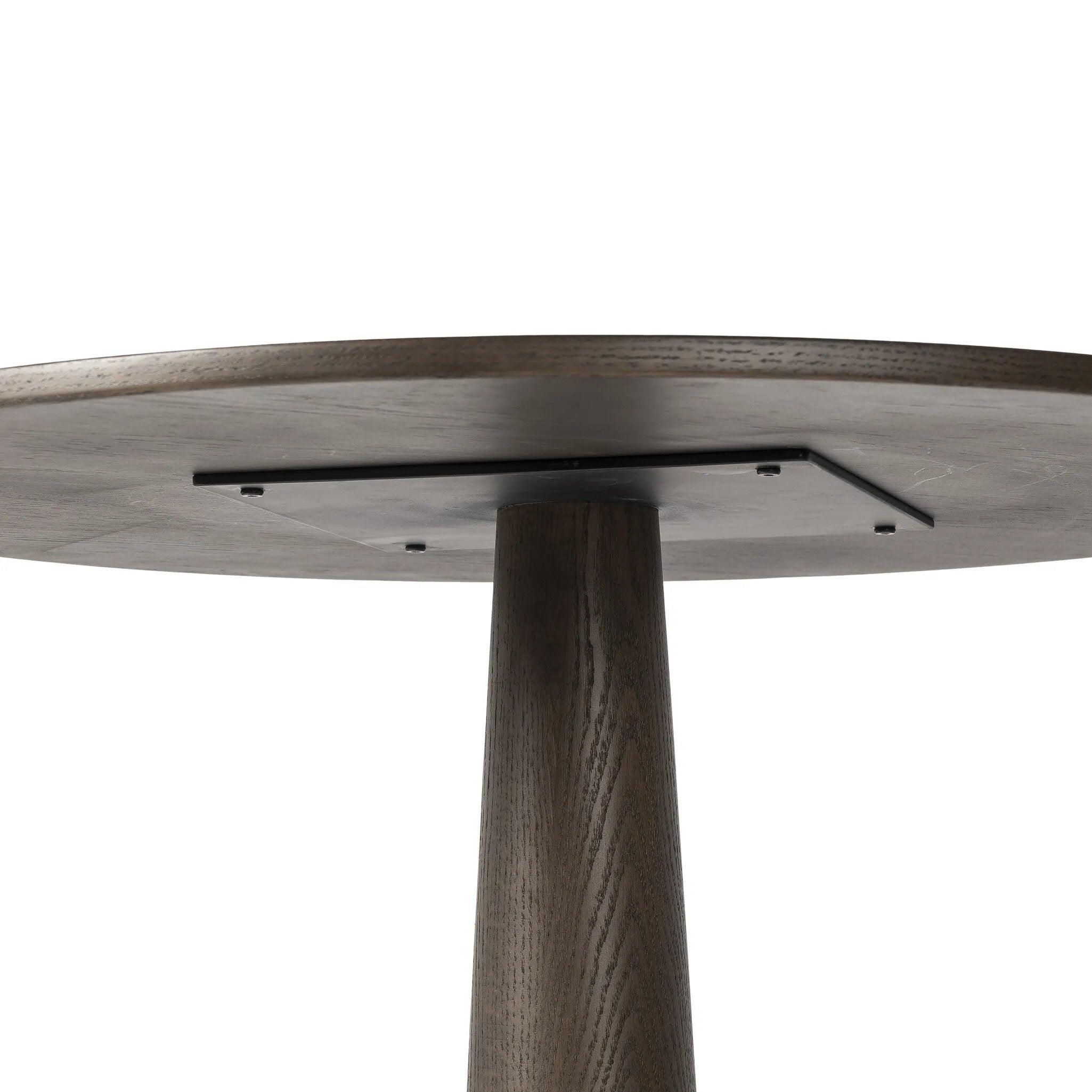 Featuring Goetz Brown Oak Veneer Bar Table by Four Hands at Amethyst Home. For this fresh take on traditional tulip shaping, a solid oak base with ring detailing pairs with an oak veneer tabletop. Perfectly sized for the bar.
Overall Dimensions: 32.0" L x 32.0 " W x 42.5" H
Collection: AllstonColors: Brown Oak VeneerMaterials: Oak Veneer, Solid Oak, Poplar Ply. Amethyst Home provides interior design, new home construction design consulting, vintage area rugs, and lighting in the Boston metro area.