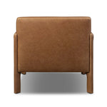A bold chair design inspired by Italian modernism. Made from rich top-grain leather, with a wide format that contrasts slimmer chamfered legs leaving airiness underneath. The result: A beautiful balance of scale.As enthusiasts of wabi sabi style at Amethyst, we love the optimistic inspired Graford Chair - Chaps Saddle. Amethyst Home provides interior design, new home construction design consulting, vintage area rugs, and lighting in the Portland metro area.