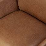 A bold chair design inspired by Italian modernism. Made from rich top-grain leather, with a wide format that contrasts slimmer chamfered legs leaving airiness underneath. The result: A beautiful balance of scale.As enthusiasts of wabi sabi style at Amethyst, we love the optimistic inspired Graford Chair - Chaps Saddle. Amethyst Home provides interior design, new home construction design consulting, vintage area rugs, and lighting in the Salt Lake City metro area.