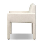 A bold dining chair design inspired by Italian modernism. The wide format that contrasts slimmer chamfered legs leaving airiness underneath. The result: A beautiful balance of scale. Soft, easy to clean and free of PFAS, Crypton® performance fabric is specially engineered for protection against stains, moisture and odor. Amethyst Home provides interior design, new home construction design consulting, vintage area rugs, and lighting in the Washington metro area.