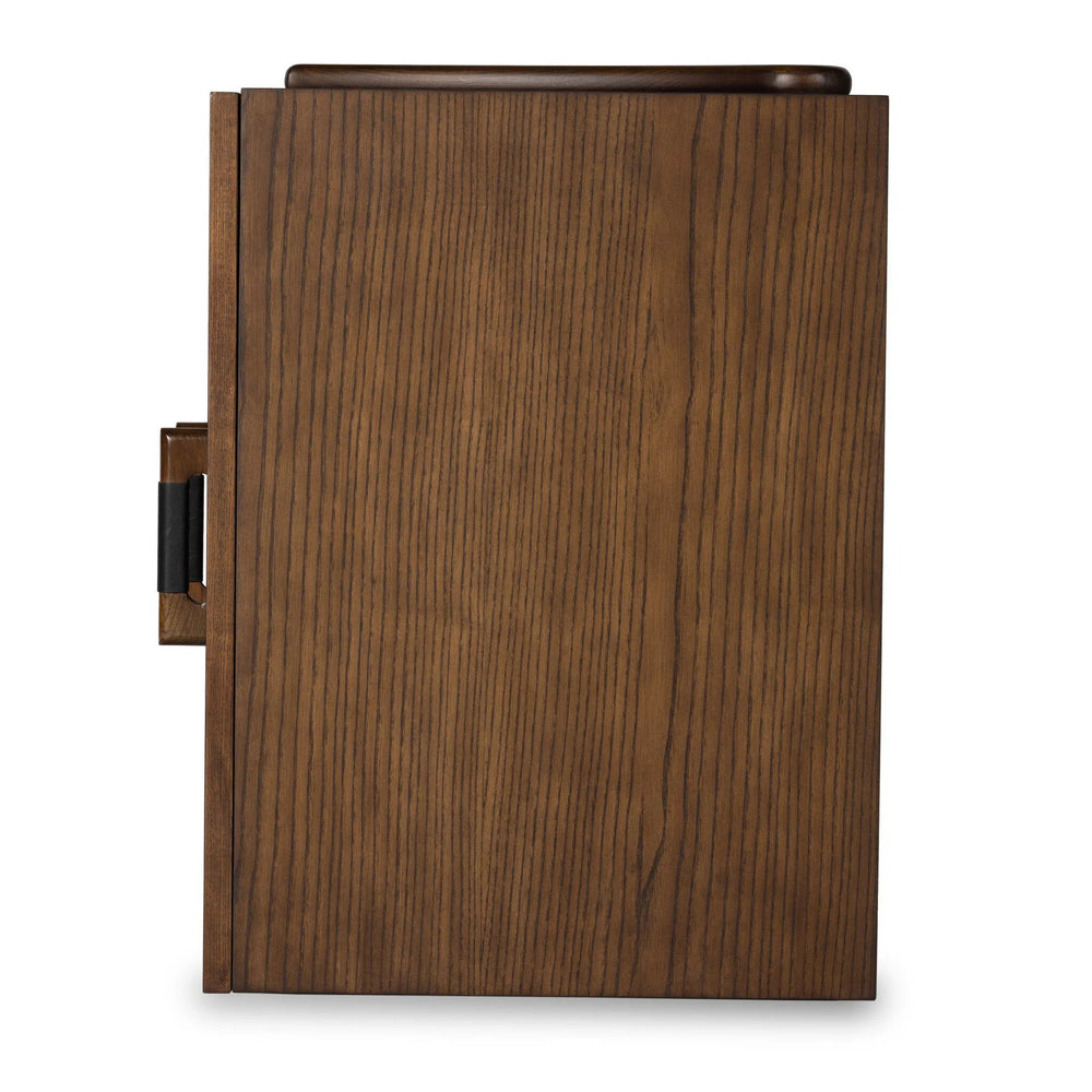 Dylan Leather Pull Nightstand | shipping 09/23/2025