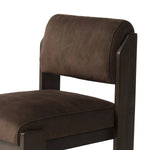 Featuring Hamlet Cottswald Cigar Nubuck Dining Chair by Four Hands at Amethyst Home. Expertly crafted for both comfort and style, our Hamlet Cottswald Cigar Nubuck Dining Chair is the perfect addition to any dining room. With its durable construction and luxurious nubuck material, this chair provides an inviting and elegant seating option for your guests.. Amethyst Home provides interior design, new home construction design consulting, vintage area rugs, and lighting in the Kansas City metro area.