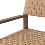 Featuring Hamlin Double Twisted Paper Cord Dining Armchair by Four Hands at Amethyst Home. This Hamlin dining armchair features a double twisted paper cord design, adding unique texture and visual interest. The armchair design provides additional support and comfort for extended periods of sitting. Made with quality materials, this armchair is built to last.
Ov. Amethyst Home provides interior design, new home construction design consulting, vintage area rugs, and lighting in the Miami metro area.