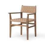 Featuring Hamlin Double Twisted Paper Cord Dining Armchair by Four Hands at Amethyst Home. This Hamlin dining armchair features a double twisted paper cord design, adding unique texture and visual interest. The armchair design provides additional support and comfort for extended periods of sitting. Made with quality materials, this armchair is built to last.. Amethyst Home provides interior design, new home construction design consulting, vintage area rugs, and lighting in the Portland metro area.