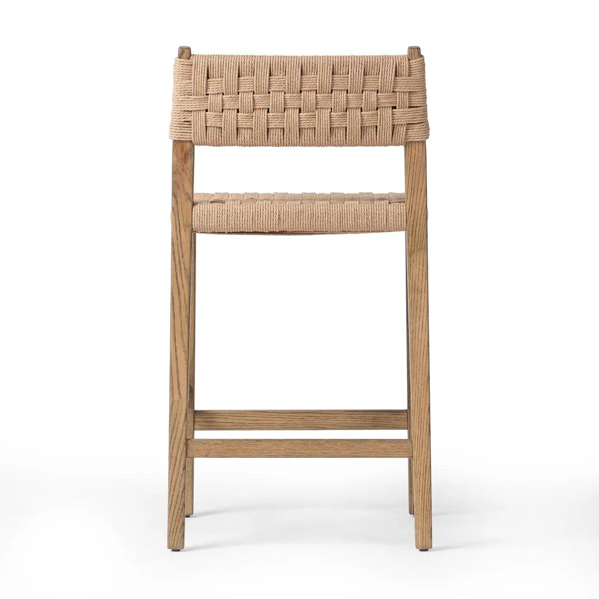 Featuring Hamlin Double Twisted Paper Cord Counter Stool by Four Hands at Amethyst Home. Expertly crafted using double twisted paper cord, the Hamlin Counter Stool is not only visually stunning but also incredibly durable. Its unique construction offers a 20% higher weight capacity compared to traditional stools.
Overall Dimensions: 20.0" L x 19.75 " W x 3. Amethyst Home provides interior design, new home construction design consulting, vintage area rugs, and lighting in the Alpharetta metro area.