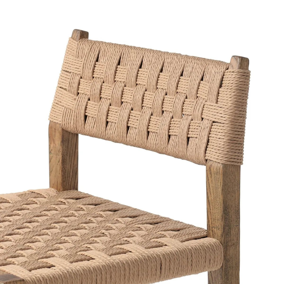 Featuring Hamlin Double Twisted Paper Cord Counter Stool by Four Hands at Amethyst Home. Expertly crafted using double twisted paper cord, the Hamlin Counter Stool is not only visually stunning but also incredibly durable. Its unique construction offers a 20% higher weight capacity compared to traditional stools.
Overall Dimensions: 20.0" L x 19.75 " W x 3. Amethyst Home provides interior design, new home construction design consulting, vintage area rugs, and lighting in the Washington metro area.