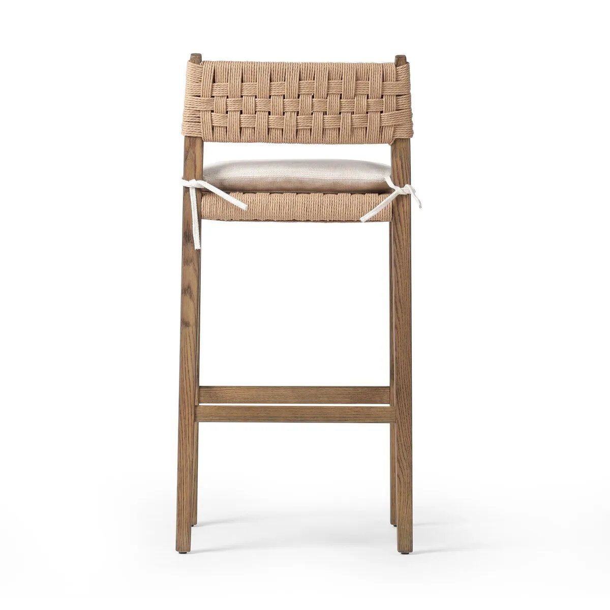 Featuring Hamlin Dover Crescent Bar Stool With Cushion by Four Hands at Amethyst Home. The Hamlin Dover Crescent Bar Stool With Cushion is a stylish and comfortable seating option for your home. The cushion provides extra support and the sleek design adds a touch of elegance to any room. Made with high-quality materials for durability.
Overall Dimensions: 2. Amethyst Home provides interior design, new home construction design consulting, vintage area rugs, and lighting in the Nashville metro area.