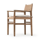 Featuring Hamlin Dover Crescent Dining Armchair With Cushion by Four Hands at Amethyst Home. The Hamlin Dover Crescent Dining Armchair is designed for ultimate comfort and style. With its cushioned seat and stylish arm rests, this chair provides the perfect seating option for any dining table. Add a touch of elegance to your dining experience with this contemp. Amethyst Home provides interior design, new home construction design consulting, vintage area rugs, and lighting in the Boston metro area.