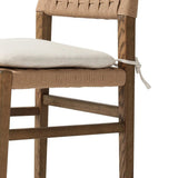 Featuring Hamlin Dover Crescent Dining Chair With Cushion by Four Hands at Amethyst Home. Introducing the Hamlin Dover Crescent Dining Chair with Cushion, the perfect addition to any dining room. The chair boasts a comfortable cushion for added support and is expertly crafted for long-lasting durability. Enhance your dining experience with this elegant and fu. Amethyst Home provides interior design, new home construction design consulting, vintage area rugs, and lighting in the Seattle metro area.