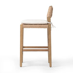 Featuring Hamlin Dover Crescent Counter Stool With Cushion by Four Hands at Amethyst Home. Expertly crafted, the Hamlin Dover Crescent Counter Stool provides comfortable seating with its cushioned design. Perfect for a home bar or kitchen island, this stool offers both style and function. Its sturdy construction ensures long-lasting durability, making it a wise. Amethyst Home provides interior design, new home construction design consulting, vintage area rugs, and lighting in the Omaha metro area.