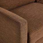 Featuring Hampton Antwerp Cafe 2-Piece Right Chaise Slipcover Sectional by Four Hands at Amethyst Home. Proudly built by American makers using US-sourced materials and mechanisms. This slipcovered sectional features clean track arms for a classic, traditional look, PFAS-free performance fabric, and feather filling for a plush sit. Slipcovered styles are fully r. Amethyst Home provides interior design, new home construction design consulting, vintage area rugs, and lighting in the Miami metro area.