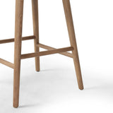 Featuring Hannah Kerbey Ivory Swivel Bar + Counter Stool by Four Hands at Amethyst Home. BarOverall Dimensions: 21.75"w x 20.50"d x 40.75"hWeight: 23.81 lbsCounterOverall Dimensions: 21.75"w x 20.50"d x 36.75"hWeight: 21.61 lbsMaterials: 96% Polyester, 4% Acrylic, Solid Ash, Poplar Plywood. Amethyst Home provides interior design, new home construction design consulting, vintage area rugs, and lighting in the Los Angeles metro area.