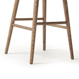 Featuring Hannah Sonoma Chestnut  Swivel Bar + Counter Stool by Four Hands at Amethyst Home. A midcentury-inspired counter stool gets refreshed with a modern memory swivel and chestnut top-grain leather. Slim, tapered oak legs balance a curved seat.BarOverall Dimensions: 21.75"w x 20.50"d x 40.75"hWeight: 23.81 lbsCounterOverall Dimensions: 21.75"w x 20.50. Amethyst Home provides interior design, new home construction design consulting, vintage area rugs, and lighting in the Alpharetta metro area.