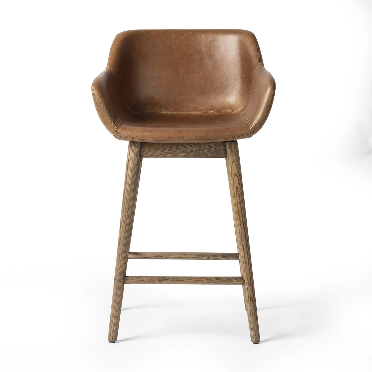 Hannah Sonoma Chestnut Swivel Counter Stool | shipping 09/12/2025