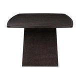 A timeless piece further elevated by its unique finish. Tark finish stops short of fully penetratung the wood, resulting in a beautiful, subtly plum-colored hue.As lovers of luxe materials at Amethyst, we love the optimistic inspired Hera Dining Table - Dark Tamo Ash. Amethyst Home provides interior design, new home construction design consulting, vintage area rugs, and lighting in the Boston metro area.