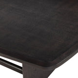 A timeless piece further elevated by its unique finish. Tark finish stops short of fully penetratung the wood, resulting in a beautiful, subtly plum-colored hue.As lovers of luxe materials at Amethyst, we love the optimistic inspired Hera Dining Table - Dark Tamo Ash. Amethyst Home provides interior design, new home construction design consulting, vintage area rugs, and lighting in the Tampa metro area.