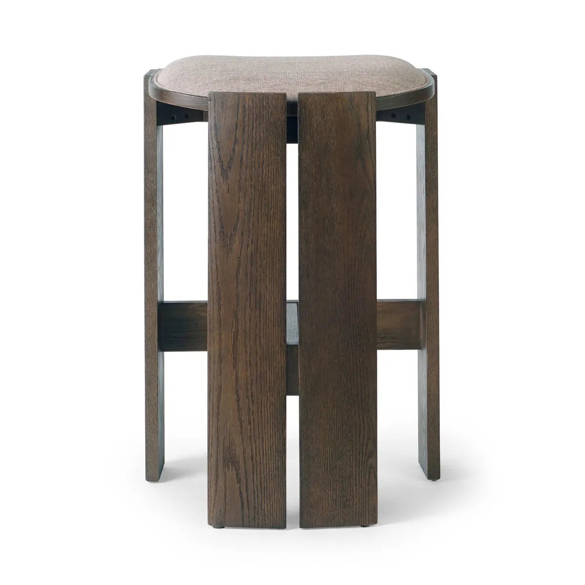 Featuring Hoven Alcala Fawn Backless Bar Stool by Four Hands at Amethyst Home. Expertly crafted from durable materials, the Hoven Alcala Fawn Backless Bar Stool is the perfect addition to any bar or kitchen counter. Its sleek and modern design offers both style and comfort, making it ideal for entertaining guests or enjoying a meal.
Overall Dimensions: 18.. Amethyst Home provides interior design, new home construction design consulting, vintage area rugs, and lighting in the Scottsdale metro area.
