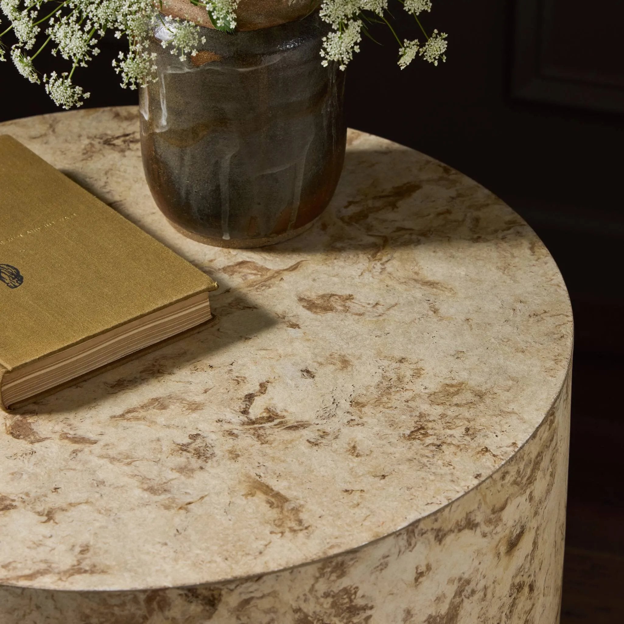 Tussac Nightstan Amethyst Home provides interior design, new home construction design consulting, vintage area rugs, and lighting in the Charlotte metro area.