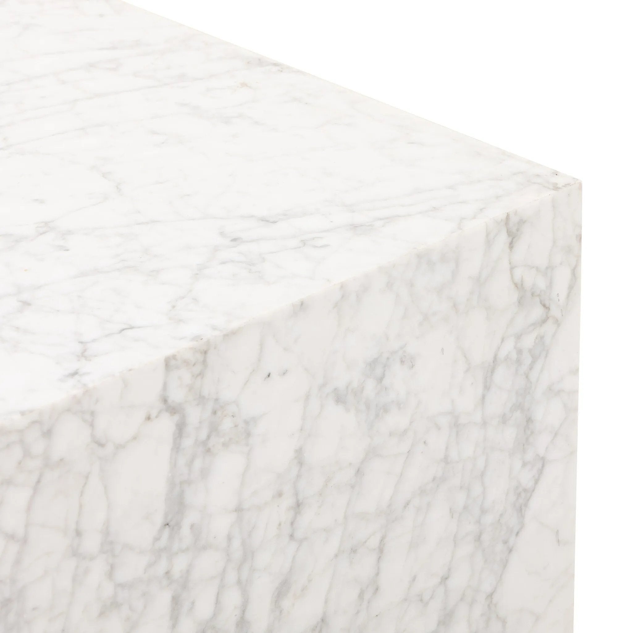 Featuring Reina Carrara Marble End Table by Four Hands at Amethyst Home. A study in simplicity. Carved from Carrara marble for a clean, modern statement in any space.
Overall Dimensions: 19.75" L x 19.75 " W x 19.75" H
Materials: Carrara Solid, Poplar PlywoodWeight: 130.07 lbs. Amethyst Home provides interior design, new home construction design consulting, vintage area rugs, and lighting in the Houston metro area.
