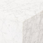 Featuring Reina Carrara Marble End Table by Four Hands at Amethyst Home. A study in simplicity. Carved from Carrara marble for a clean, modern statement in any space.
Overall Dimensions: 19.75" L x 19.75 " W x 19.75" H
Materials: Carrara Solid, Poplar PlywoodWeight: 130.07 lbs. Amethyst Home provides interior design, new home construction design consulting, vintage area rugs, and lighting in the Monterey metro area.