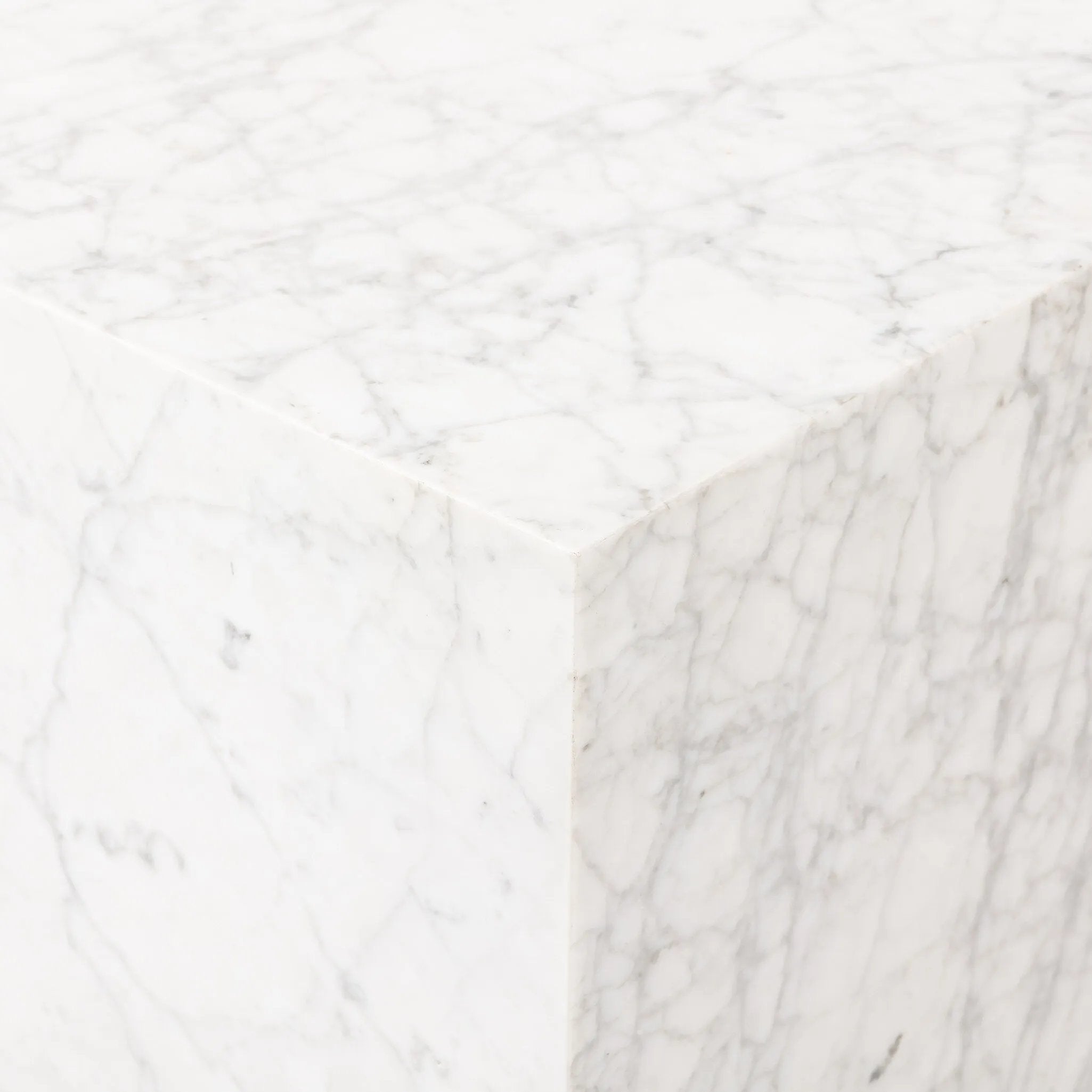 Featuring Reina Carrara Marble End Table by Four Hands at Amethyst Home. A study in simplicity. Carved from Carrara marble for a clean, modern statement in any space.
Overall Dimensions: 19.75" L x 19.75 " W x 19.75" H
Materials: Carrara Solid, Poplar PlywoodWeight: 130.07 lbs. Amethyst Home provides interior design, new home construction design consulting, vintage area rugs, and lighting in the Monterey metro area.