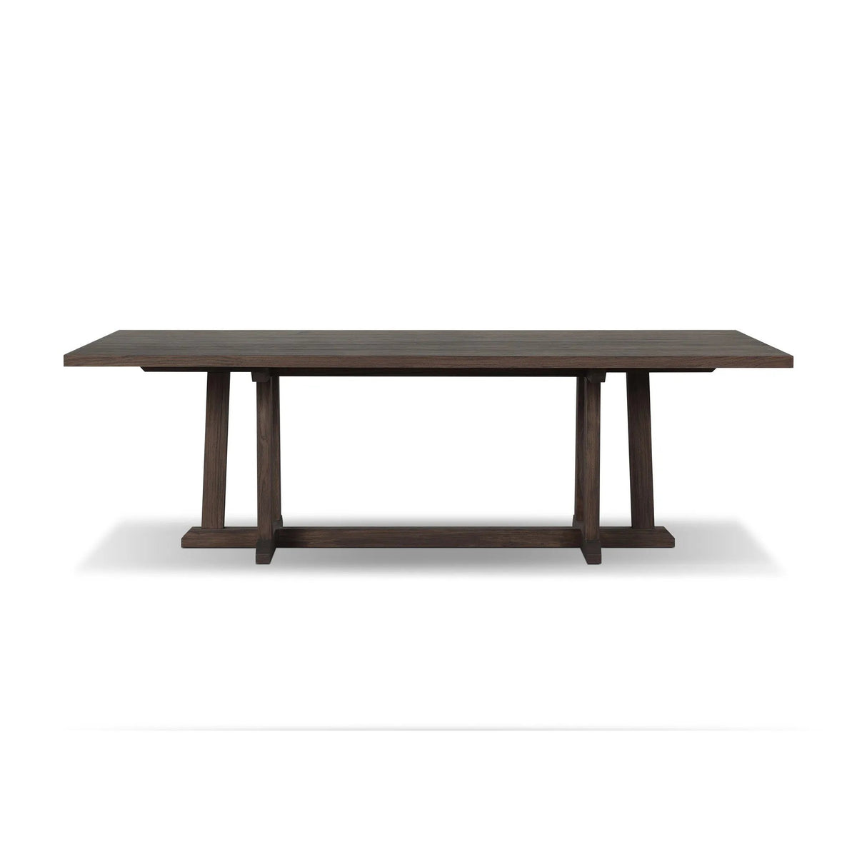 Indie Outdoor Dining Table - Stained Saddle Brown FSC | shipping 10/06/2025