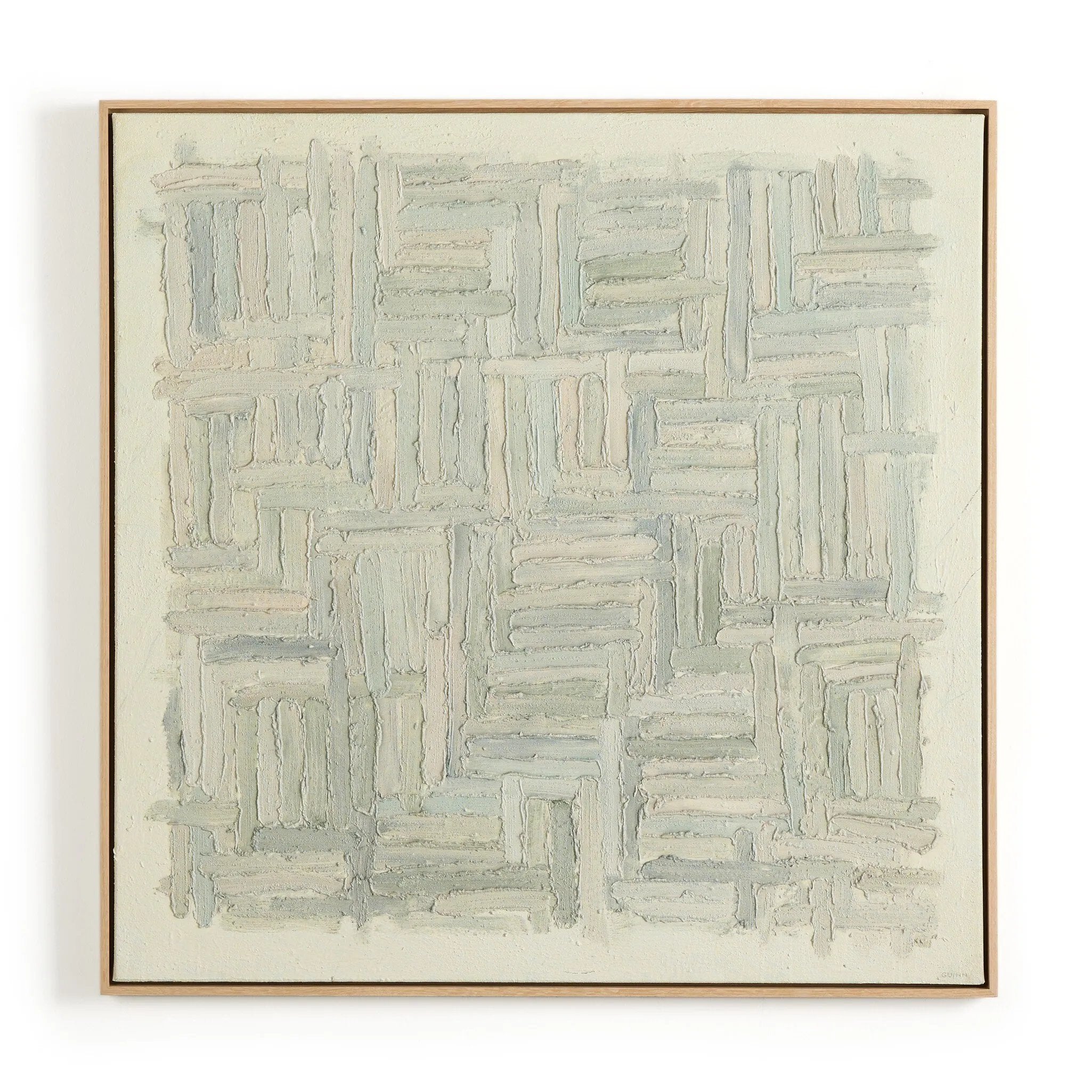 Based in Austin, Texas, abstract-expressionist painter Tyler Guinn looks to texture and organic sensibility to shape his wide variety of works, from geometric pieces and flowing landscapes to mark making and automatic writing. Handmade in Austin, Texas Amethyst Home provides interior design, new home construction design consulting, vintage area rugs, and lighting in the Calabasas metro area.