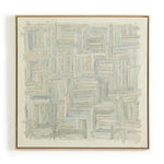 Based in Austin, Texas, abstract-expressionist painter Tyler Guinn looks to texture and organic sensibility to shape his wide variety of works, from geometric pieces and flowing landscapes to mark making and automatic writing. Handmade in Austin, Texas Amethyst Home provides interior design, new home construction design consulting, vintage area rugs, and lighting in the Washington metro area.