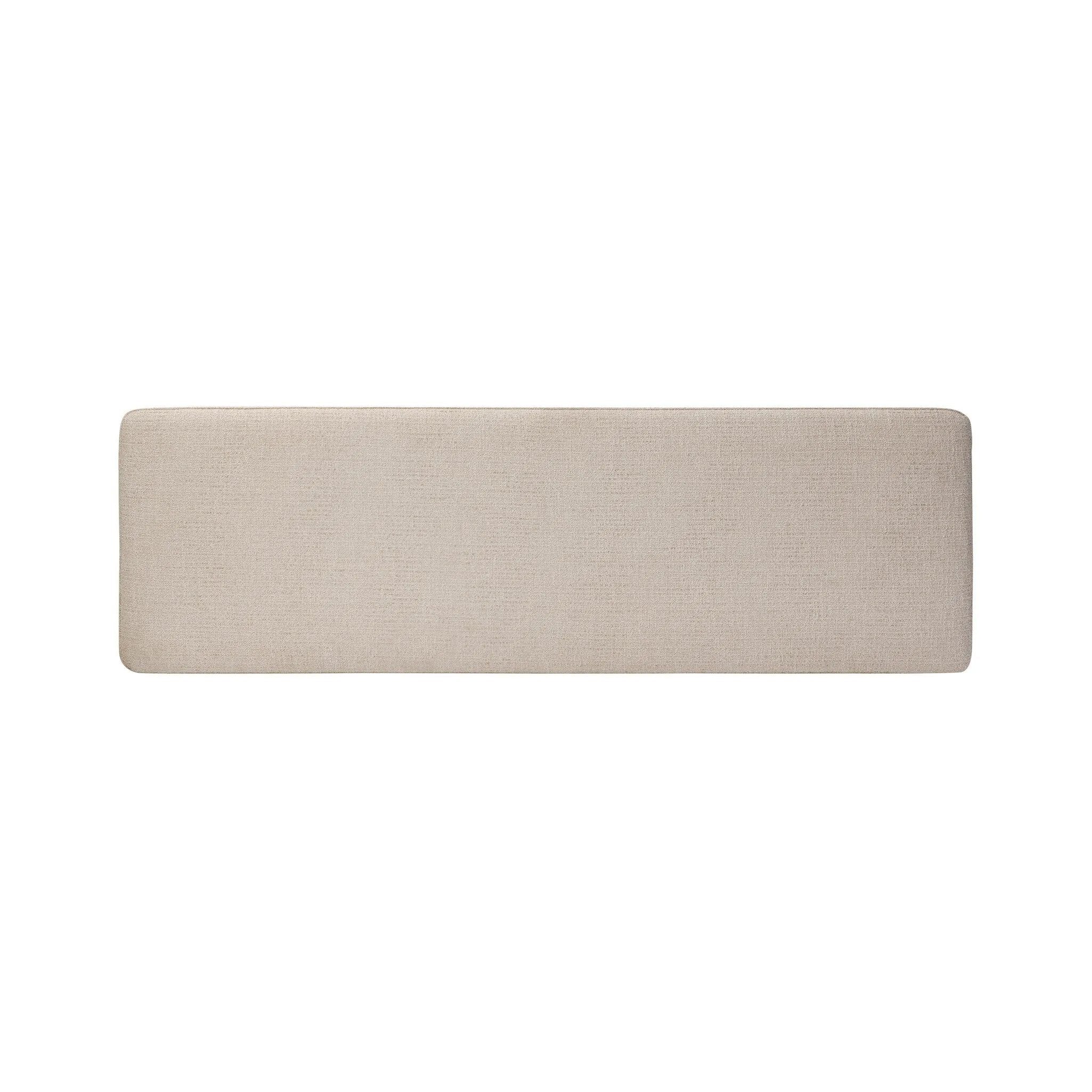 Wrapped in textural cream performance fabric, this spacious trunk doubles as seating at the foot of the bed — or anywhere. Store extra blankets, linens and more. Crafted from oak, the frame and tapered legs with Deco vibes are finished in a worn oak finish. Amethyst Home provides interior design, new home construction design consulting, vintage area rugs, and lighting in the Winter Garden metro area.