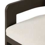 Featuring Jackson Alessi Linen Outdoor Metal Dining Chair by Four Hands at Amethyst Home. Introducing the Jackson Alessi Linen Outdoor Metal Dining Chair, the perfect addition to your outdoor space. Crafted with durable metal and coated in a sleek linen finish, this dining chair combines style and functionality. With its comfortable design, it's the perfect. Amethyst Home provides interior design, new home construction design consulting, vintage area rugs, and lighting in the San Diego metro area.