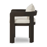 Featuring Jackson Alessi Linen Outdoor Metal Dining Chair by Four Hands at Amethyst Home. Introducing the Jackson Alessi Linen Outdoor Metal Dining Chair, the perfect addition to your outdoor space. Crafted with durable metal and coated in a sleek linen finish, this dining chair combines style and functionality. With its comfortable design, it's the perfec. Amethyst Home provides interior design, new home construction design consulting, vintage area rugs, and lighting in the Washington metro area.