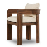 Featuring Jackson Ellor Beige Outdoor Dining Chair by Four Hands at Amethyst Home. Introduce comfort and style to your outdoor dining space with the Jackson Ellor Beige Outdoor Dining Chair. With its sleek design and durable construction, this dining chair offers 100% comfort and support, making it the perfect addition to any patio, deck, or garden din. Amethyst Home provides interior design, new home construction design consulting, vintage area rugs, and lighting in the Salt Lake City metro area.