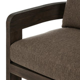 Featuring Jackson Ellor Brown Outdoor Chair by Four Hands at Amethyst Home. Introducing the Jackson Ellor Brown Outdoor Chair - the perfect addition to any outdoor space. Made for durability and comfort, this chair is designed for outdoor use. With a sleek and modern design, it will enhance any outdoor setting.
Overall Dimensions: 33.0" L x 35.0 " W x 33.0". Amethyst Home provides interior design, new home construction design consulting, vintage area rugs, and lighting in the Park City metro area.