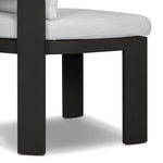 Crisp upholstery and metal framing form a simple barrel back outdoor dining chair, complemented by softened edges and a fluid shape for a classic look. Cover or store inside during inclement weather and when not in use. Amethyst Home provides interior design, new home construction design consulting, vintage area rugs, and lighting in the Salt Lake City metro area.