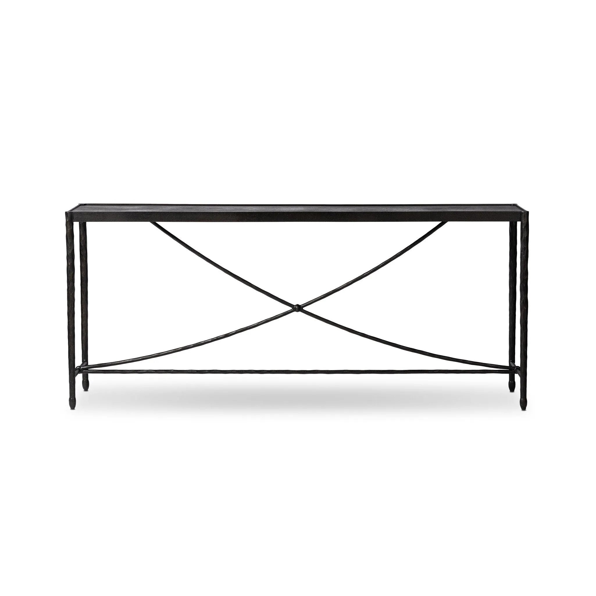 Channel Art Deco with a curved stretcher base of bronzed hammered iron. Style in the entryway, media room or any space that needs extra storage or display.As fans of luxe design at Amethyst, we love the optimistic inspired Jade Console Table. This item pairs well with other brands such as Verellen and is perfect for eclectic homes Amethyst Home provides interior design, new home construction design consulting, vintage area rugs, and lighting in the Portland metro area.
