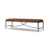 Featuring Jade Crypton Wayfarer Sienna Accent Bench by Four Hands at Amethyst Home. Introducing our Jade Crypton Wayfarer Sienna Accent Bench, the perfect addition to any luxurious interior. This sophisticated accent bench adds a touch of elegance and charm to any room. Made with Crypton fabric, it offers both style and durability, making it a must-have. Amethyst Home provides interior design, new home construction design consulting, vintage area rugs, and lighting in the Newport Beach metro area.