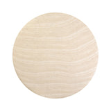 A water transfer pattern brings a travertine look and touch-feel to classic concrete. Beautiful graining will vary from piece to piece, for total novelty. Style indoors or out. Cover or store inside during inclement weather and when not in use Amethyst Home provides interior design, new home construction design consulting, vintage area rugs, and lighting in the Seattle metro area.