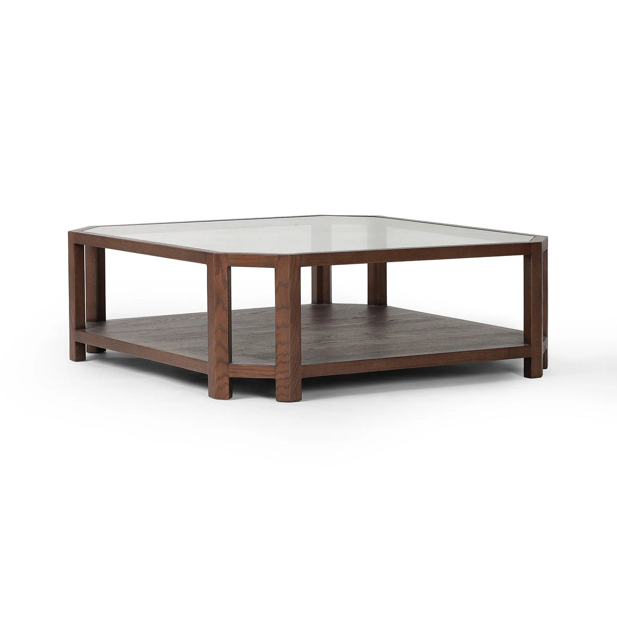 Jenzen Tempered Glass Coffee Table | ready to ship!
