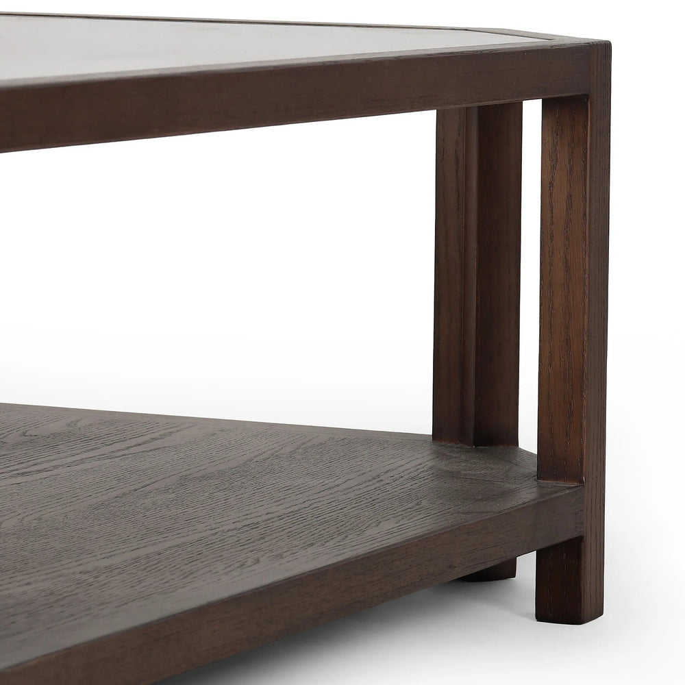 Jenzen Tempered Glass Coffee Table | ready to ship!