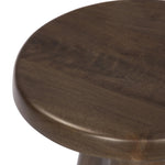 Add an extra surface anywhere with a solid mango end table with a playful clover shape Amethyst Home provides interior design, new home construction design consulting, vintage area rugs, and lighting in the Monterey metro area.
