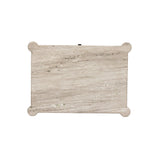 Bring storage to the bedside. Off-white marble pairs with light brown oak for a warm, minimalist look. This traditional-spirited nightstand's bullnose edges and rounded corners balance out the piece’s rectangular case.As lovers of natural design at Amethyst, we love the designer inspired Joah Nightstand - Antique White Marble. Amethyst Home provides interior design, new home construction design consulting, vintage area rugs, and lighting in the Seattle metro area.