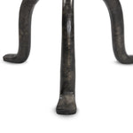 Featuring Jocelyn Raw Black Iron End Table by Four Hands at Amethyst Home. Formed from cast metal with a textured black finish, with turning details on the post for visual interest. Three curved legs are inspired by classic antique metal tables.
Size: 12" L x 12" W x 21" H
Materials: IronWeight: 4 lbs. Amethyst Home provides interior design, new home construction design consulting, vintage area rugs, and lighting in the Seattle metro area.