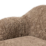 Reimagine movie nights, gaming and more. With a supple pile that's soft to the touch, taupe shearling upholstery pairs with S-spring suspension and an enveloped frame for an inviting look and feel.As fans of organic modern design at Amethyst, we love the optimistic inspired Julius Sofa - Taupe Shearling. Amethyst Home provides interior design, new home construction design consulting, vintage area rugs, and lighting in the Nashville metro area.