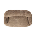 Reimagine movie nights, gaming and more. With a supple pile that's soft to the touch, taupe shearling upholstery pairs with S-spring suspension and an enveloped frame for an inviting look and feel.As fans of organic modern design at Amethyst, we love the optimistic inspired Julius Sofa - Taupe Shearling. Amethyst Home provides interior design, new home construction design consulting, vintage area rugs, and lighting in the Scottsdale metro area.