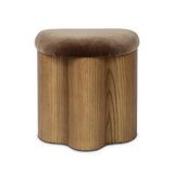 This unique accent stool makes a shapely statement in any room, with a wishbone-shaped base of amber-finished ash veneer and velvety cotton seat.As enthusiasts of modern aesthetics at Amethyst, we love the designer inspired Karick Accent Stool - Surrey Mink. This item pairs well with other brands such as Loloi Rugs and is perfect for modern homes Amethyst Home provides interior design, new home construction design consulting, vintage area rugs, and lighting in the Seattle metro area.