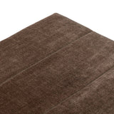 Picture this contemporary yet timeless trunk at the foot of your bed, for storage of extra linens, clothing or throw pillows. This soft, structured piece features a velvety fabric with vertical channel tufting. All grounded by a solid oak base. Amethyst Home provides interior design, new home construction design consulting, vintage area rugs, and lighting in the Park City metro area.