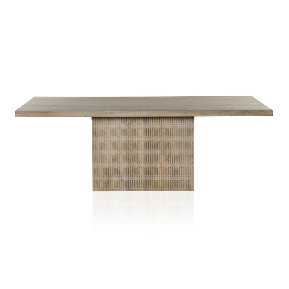 Kelby Light Wash Mango Dining Table | ready to ship!