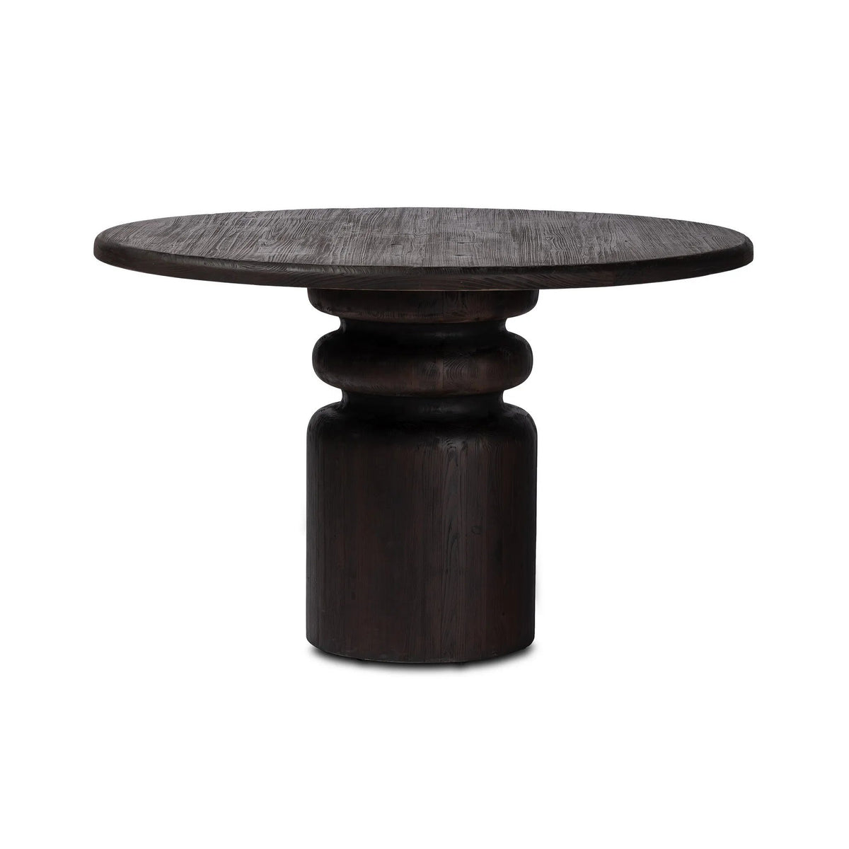 Kerrville Burnt Pine Round Dining Table | shipping 09/29/2025