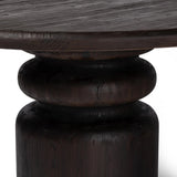 Featuring Kerrville Burnt Pine Round Dining Table by Four Hands at Amethyst Home. Solid pine pairs with a burnt finish for a warm, antiqued look, while a pedestal-style base and thoughtful detailing update the classic turn shape.
Overall Dimensions: 48.0" L x 48.0 " W x 30.0" H
Materials: Solid Pine, Poplar Eucalyptus PlywoodWeight: 179.67 lbs. Amethyst Home provides interior design, new home construction design consulting, vintage area rugs, and lighting in the Newport Beach metro area.